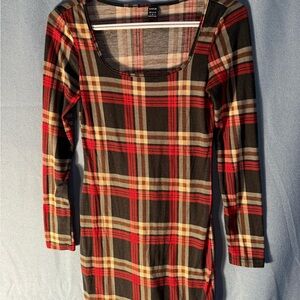 SHEIN Multicolor Plaid Garment